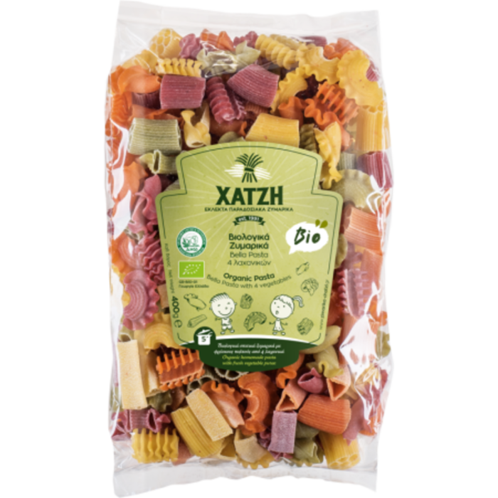 Bio BELLA PASTA ME 4 ΦΡΕΣΚΑ ΛΑΧΑΝΙΚΑ 400g