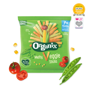 Στικς Λαχανικών 'Melty Veggie' +7μ (15γρ) Organix