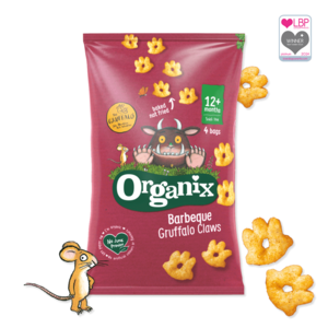 Σνακ Πατουσίτσες 'Barbeque Gruffalo' +12μ (4x15γρ) 