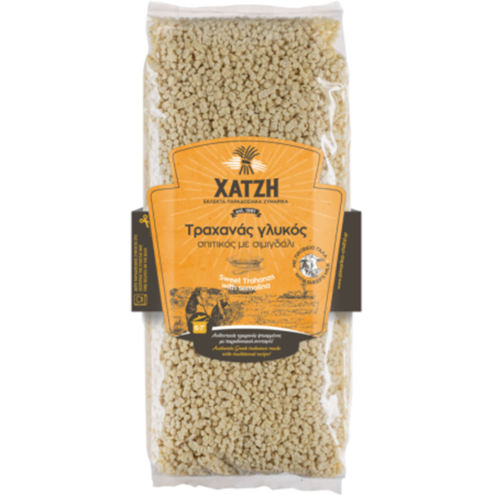 Τραχανάς γλυκός με σιμιγδάλι & πρόβειο γάλα 500g